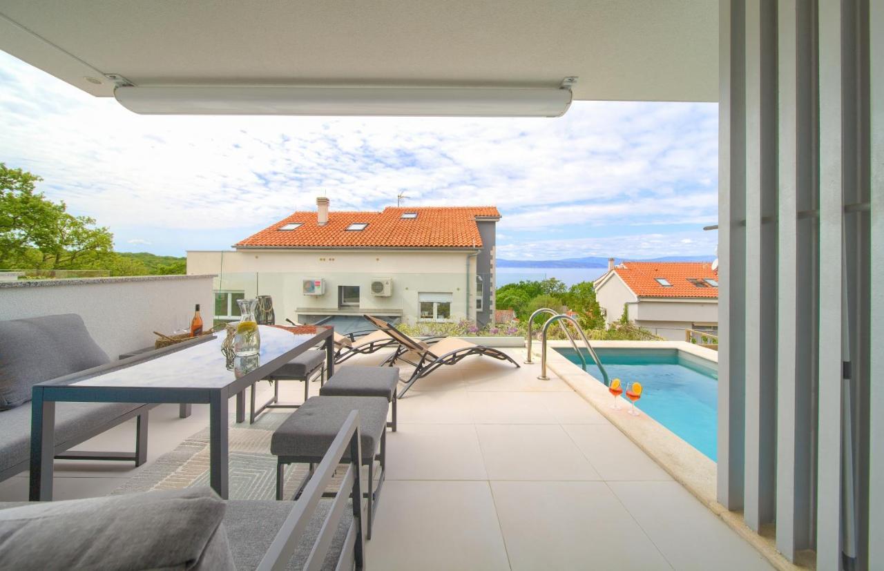 Solis Lacus Modern - Private Heated Pool - Smart Tv Sky X - Free Parking Apartment Njivice